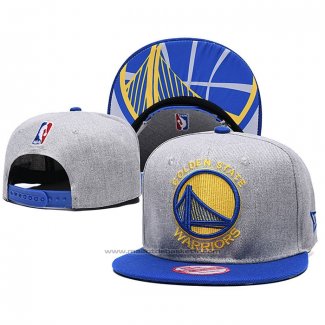 Casquette Golden State Warriors 9FIFTY Snapback Gris Bleu