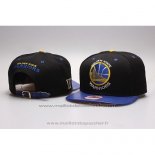 Casquette Golden State Warriors Snapback Noir Bleu