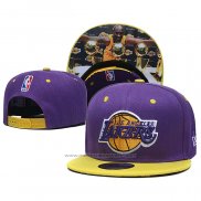 Casquette Los Angeles Lakers Kobe Bryant 9FIFTY Volet Jaune