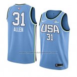 Maillot 2019 Rising Star Jarrett Allen #31 USA Bleu