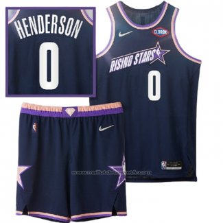 Maillot 2022 Rising Star Scoot Henderson #0 Payton Bleu