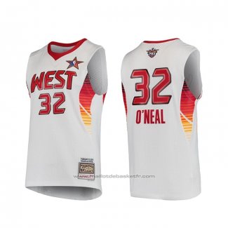 Maillot All Star 2009 Shaquille O'neal #32 Blanc