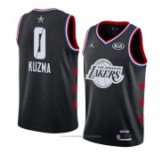 Maillot All Star 2019 Los Angeles Lakers Kyle Kuzma #0 Noir