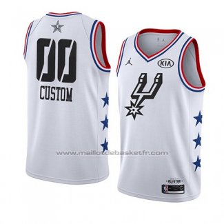 Maillot All Star 2019 San Antonio Spurs Personnalise Blanc