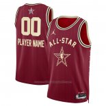 Maillot All Star 2024 Personnalise Rouge