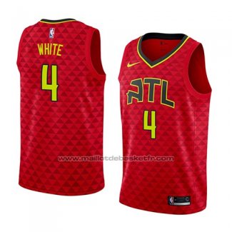 Maillot Atlanta Hawks Andrew White #4 Statement 2018 Rouge