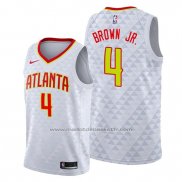 Maillot Atlanta Hawks Charlie Brown JR. #4 Association Blanc