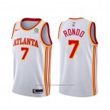 Maillot Atlanta Hawks Rajon Rondo #7 Association 2020-21 Blanc