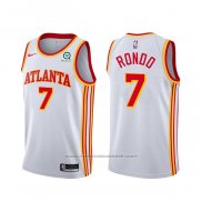 Maillot Atlanta Hawks Rajon Rondo #7 Association 2020-21 Blanc