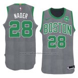 Maillot Boston Celtics Abdel Nader Noel 2018 Vert