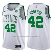 Maillot Boston Celtics Al Horford #42 2017-18 Blanc