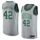 Maillot Boston Celtics Al Horford #42 Ville 2018 Gris