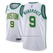 Maillot Boston Celtics Bradley Wanamaker #9 Ville 2018-19 Blanc