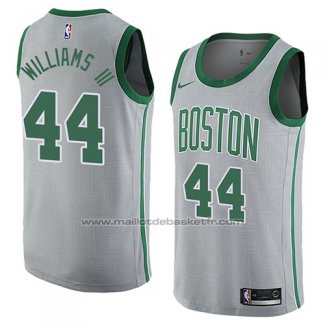 Maillot Boston Celtics Robert Williams III #44 Ville 2017-18 Gris