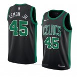 Maillot Boston Celtics Walter Lemon JR. #45 Statement 2018 Noir.