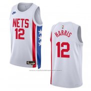 Maillot Brooklyn Nets Joe Harris #12 Classic 2022-23 Blanc