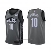 Maillot Brooklyn Nets Justin Anderson #10 Statement Gris