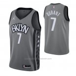 Maillot Brooklyn Nets Kevin Durant #7 Statement 2021 Gris