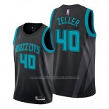 Maillot Charlotte Hornets Cody Zeller #40 Ville Edition Noir