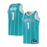 Maillot Charlotte Hornets Malik Monk #1 Icon 2020-21 Vert