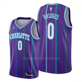 Maillot Charlotte Hornets Miles Bridges #0 Classic 2019-20 Volet