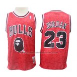 Maillot Chicago Bulls Michael Jordan #23 Mitchell & Ness Rouge