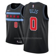 Maillot Chicago Bulls Tyler Ulis #0 Ville 2018-19 Noir