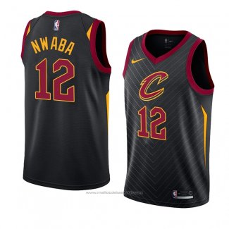 Maillot Cleveland Cavaliers David Nwaba #12 Statement 2018 Noir