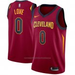 Maillot Cleveland Cavaliers Kevin Love #0 Icon 2018 Rouge