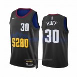 Maillot Denver Nuggets Jay Huff #30 Ville 2023-24 Noir