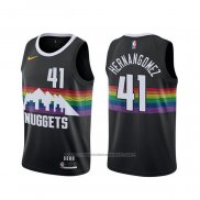 Maillot Denver Nuggets Juan Hernangomez #41 Ville 2019-20 Noir