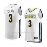 Maillot Denver Nuggets Torrey Craig #3 Association 2017-18 Blanc