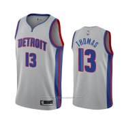 Maillot Detroit Pistons Khyri Thomas #13 Statement 2020-21 Gris