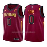 Maillot Enfant Cleveland Cavaliers Kevin Love #0 Icon 2017-18 Rouge