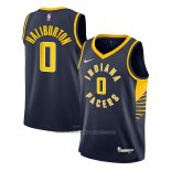 Maillot Enfant Indiana Pacers Tyrese Haliburton #0 Icon 2022-23 Bleu