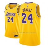 Maillot Enfant Los Angeles Lakers Kobe Bryant #24 Icon 2018-19 Jaune