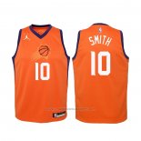 Maillot Enfant Phoenix Suns Jalen Smith #10 Statement 2020-21 Orange