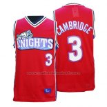 Maillot Film Knights Calvin Cambridge #3 Rouge