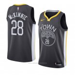 Maillot Golden State Warriors Alfonzo Mckinnie #28 Statement 2018 Noir