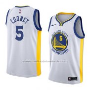 Maillot Golden State Warriors Kevon Looney #5 Association 2018 Blanc