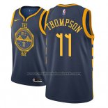 Maillot Golden State Warriors Klay Thompson #11 2018-19 Bleu