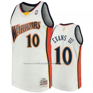 Maillot Golden State Warriors Tim Hardaway #10 2009-10 Hardwood Classics Blanc