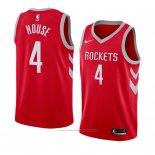 Maillot Houston Rockets Danuel House #4 Icon 2018 Rouge