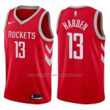 Maillot Houston Rockets James Harden #13 2017-18 Rouge