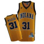 Maillot Indiana Pacers Reggie Miller #31 Retro Jaune