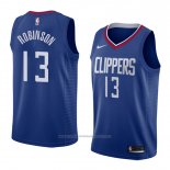 Maillot Los Angeles Clippers Jerome Robinson #13 Icon 2017-18 Bleu