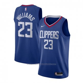 Maillot Los Angeles Clippers Lou Williams #23 Icon 2020-21 Bleu