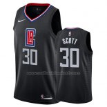 Maillot Los Angeles Clippers Mike Scott #30 Statement 2019 Noir