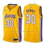 Maillot Los Angeles Lakers Julius Randle #30 Icon 2017-18 Or