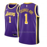 Maillot Los Angeles Lakers Kentavious Caldwell-Pope #1 Statement 2018-19 Volet